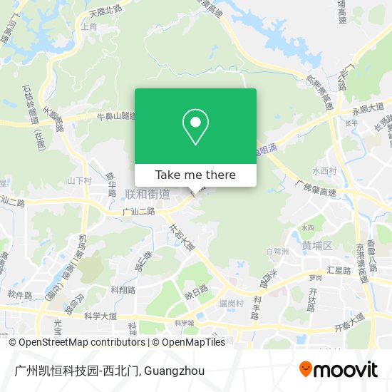 广州凯恒科技园-西北门 map