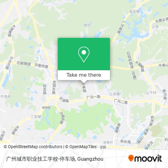 广州城市职业技工学校-停车场 map
