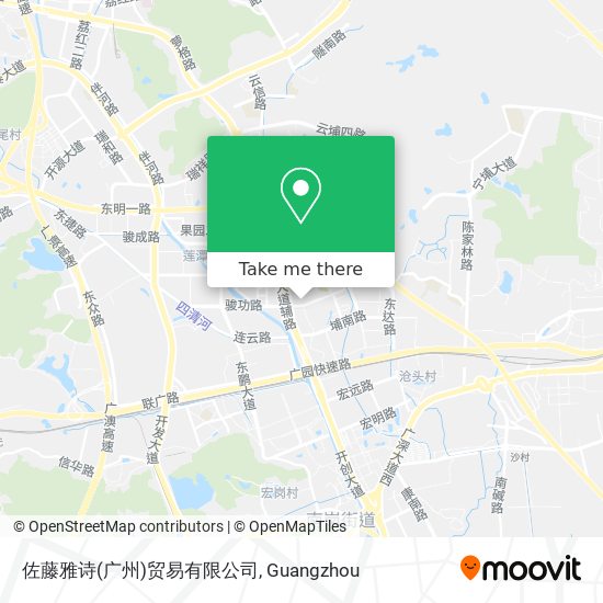 佐藤雅诗(广州)贸易有限公司 map