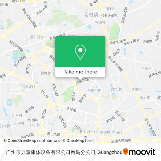 广州市力童康体设备有限公司番禺分公司 map