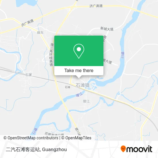 二汽石滩客运站 map