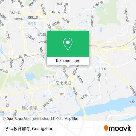 学博教育辅导 map