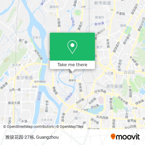 雅骏花园-27栋 map
