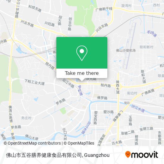 佛山市五谷膳养健康食品有限公司 map