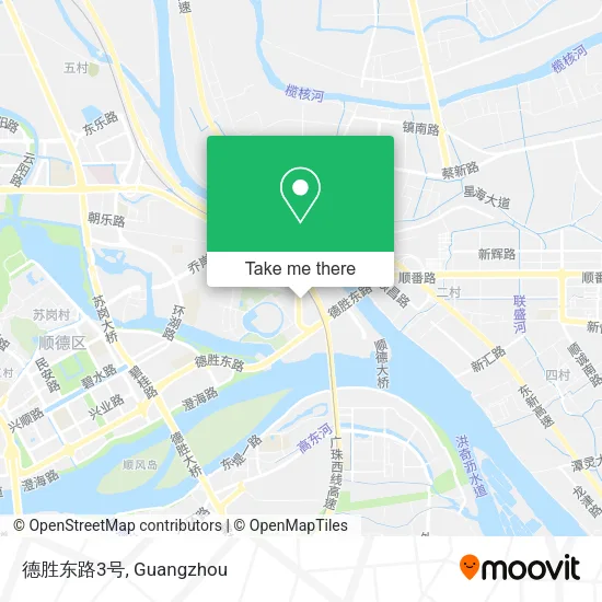 德胜东路3号 map