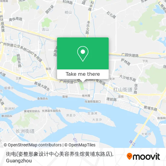 街电(姿整形象设计中心美容养生馆黄埔东路店) map