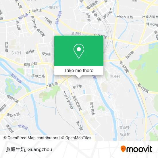 燕塘牛奶 map
