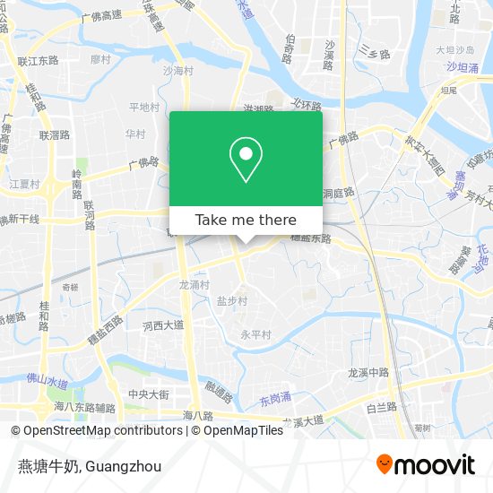 燕塘牛奶 map