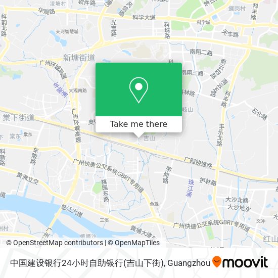 中国建设银行24小时自助银行(吉山下街) map
