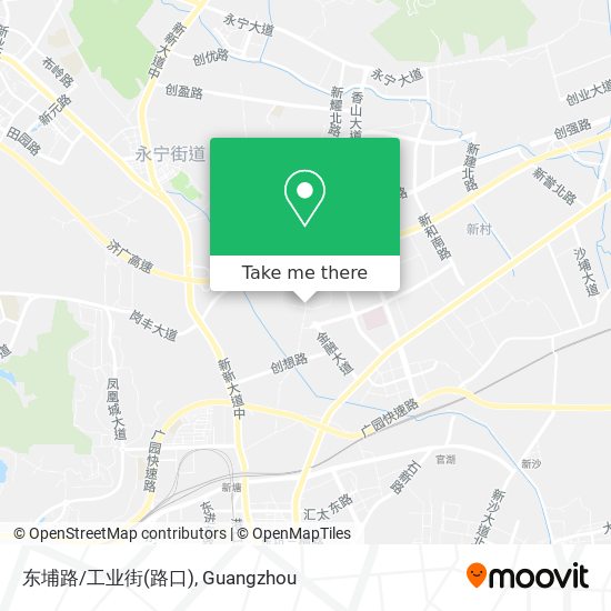 东埔路/工业街(路口) map