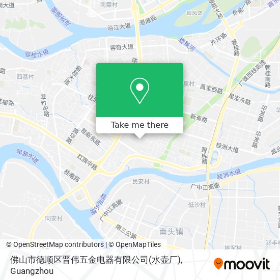 佛山市德顺区晋伟五金电器有限公司(水壶厂) map
