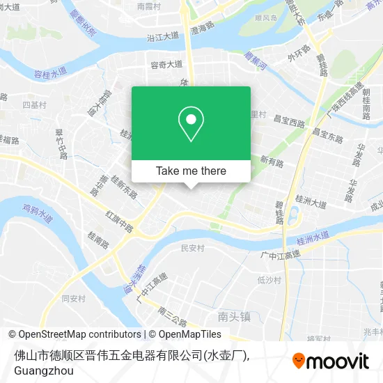 佛山市德顺区晋伟五金电器有限公司(水壶厂) map