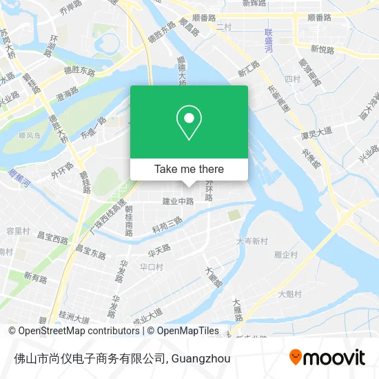 佛山市尚仪电子商务有限公司 map