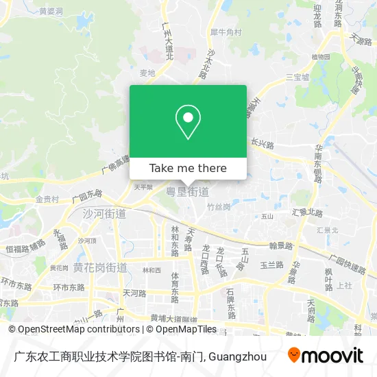 广东农工商职业技术学院图书馆-南门 map