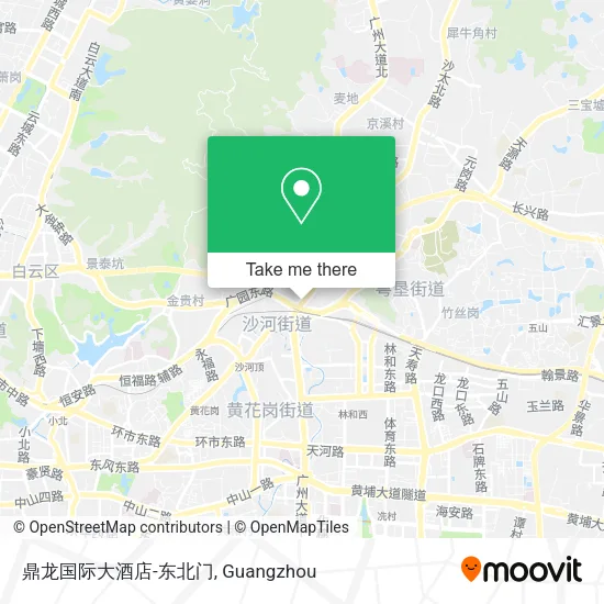 鼎龙国际大酒店-东北门 map