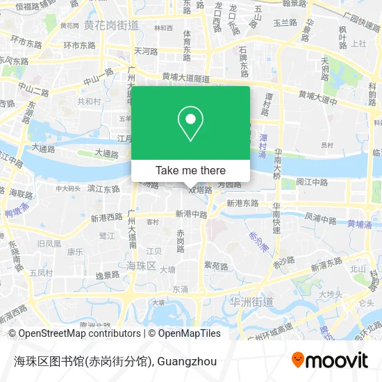 海珠区图书馆(赤岗街分馆) map