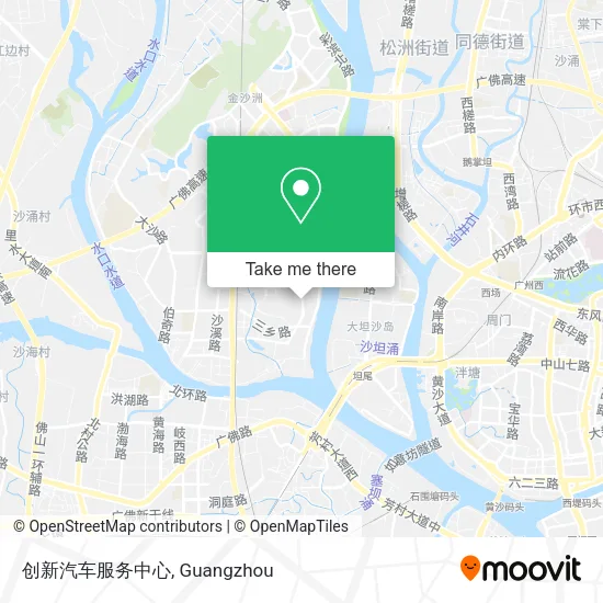 创新汽车服务中心 map