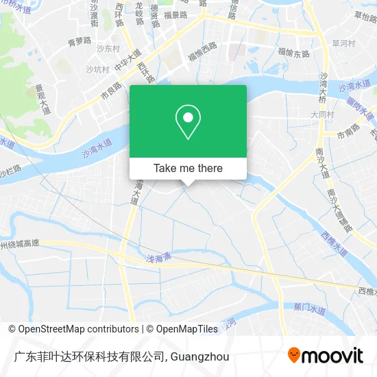 广东菲叶达环保科技有限公司 map