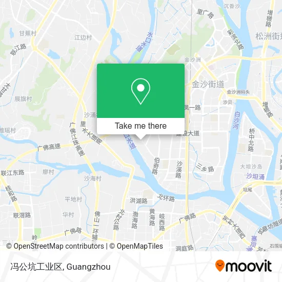 冯公坑工业区 map