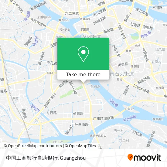 中国工商银行自助银行 map
