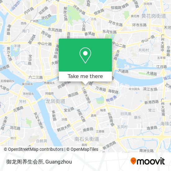 御龙阁养生会所 map