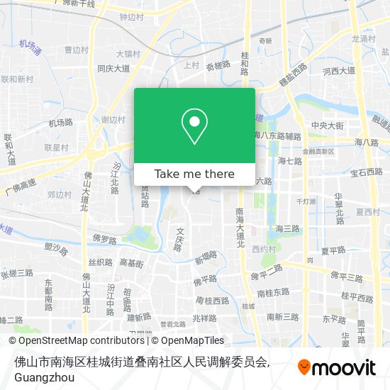 佛山市南海区桂城街道叠南社区人民调解委员会 map