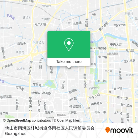 佛山市南海区桂城街道叠南社区人民调解委员会 map