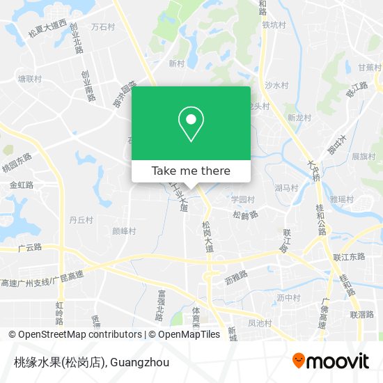 桃缘水果(松岗店) map
