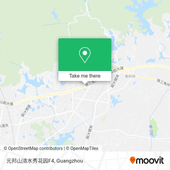 元邦山清水秀花园F4 map