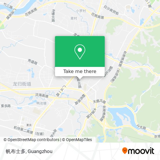 帆布士多 map