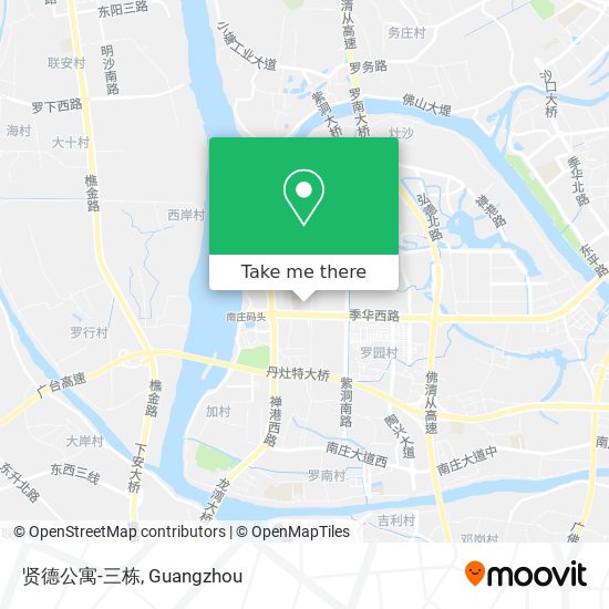 贤德公寓-三栋 map