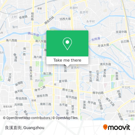 良溪直街 map