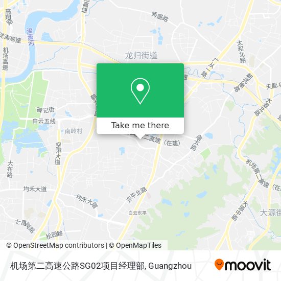 机场第二高速公路SG02项目经理部 map