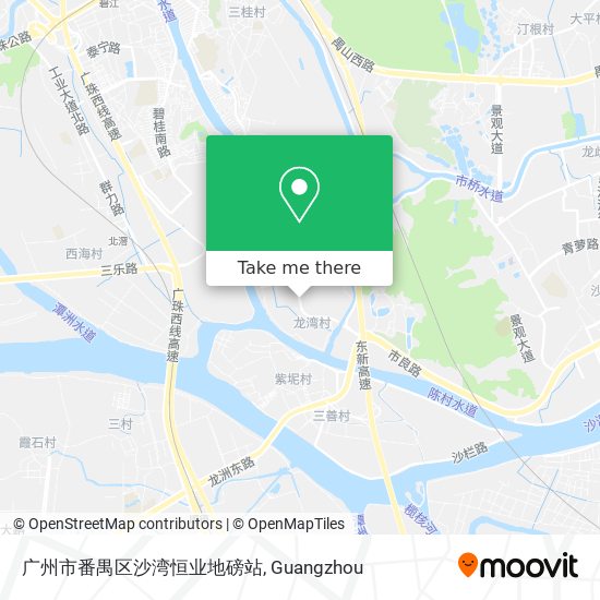 广州市番禺区沙湾恒业地磅站 map