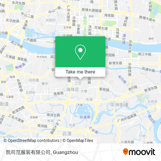 凯司范服装有限公司 map