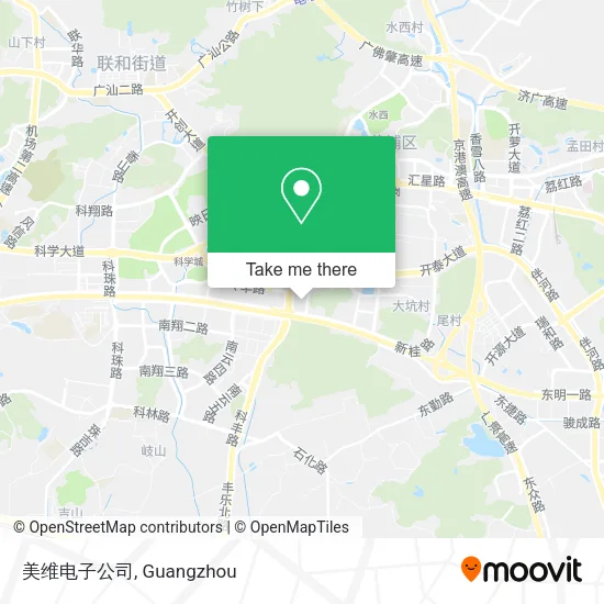 美维电子公司 map