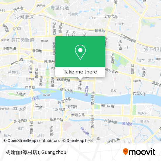 树瑜伽(潭村店) map