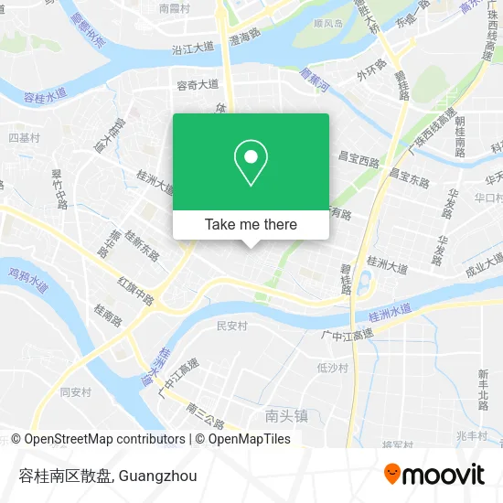 容桂南区散盘 map