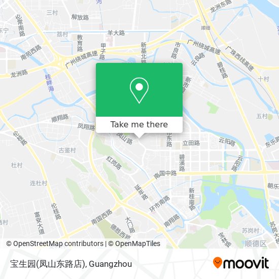 宝生园(凤山东路店) map