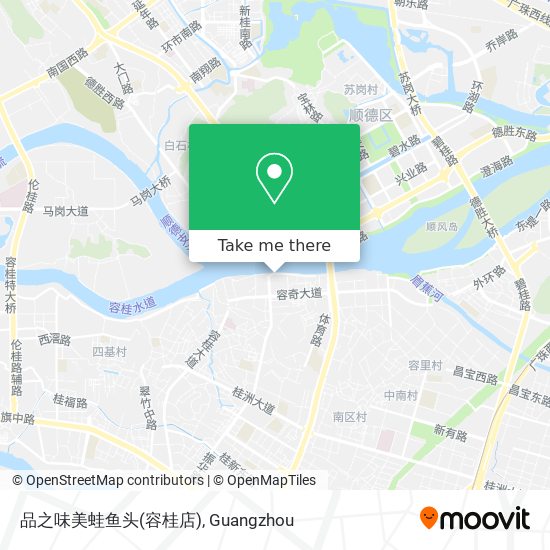 品之味美蛙鱼头(容桂店) map