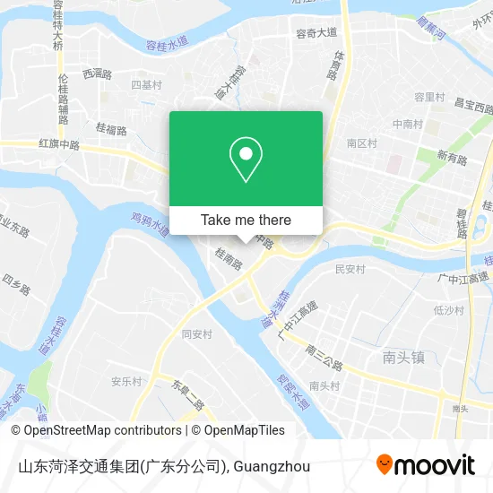 山东菏泽交通集团(广东分公司) map