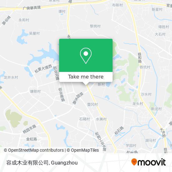 容成木业有限公司 map