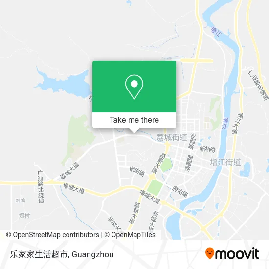 乐家家生活超市 map