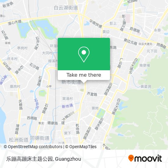 乐蹦高蹦床主题公园 map