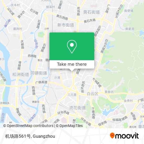 机场路561号 map