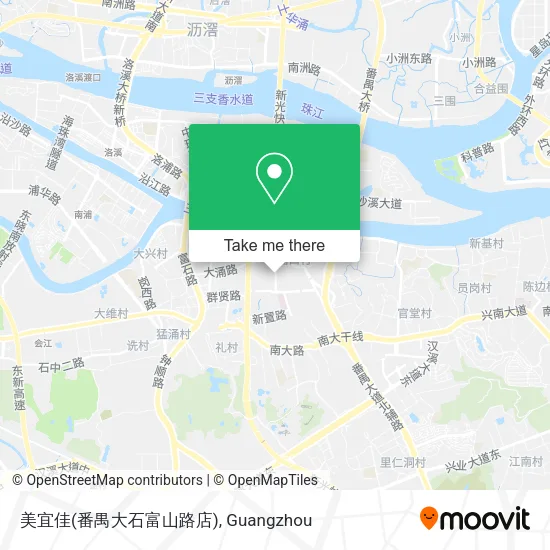 美宜佳(番禺大石富山路店) map