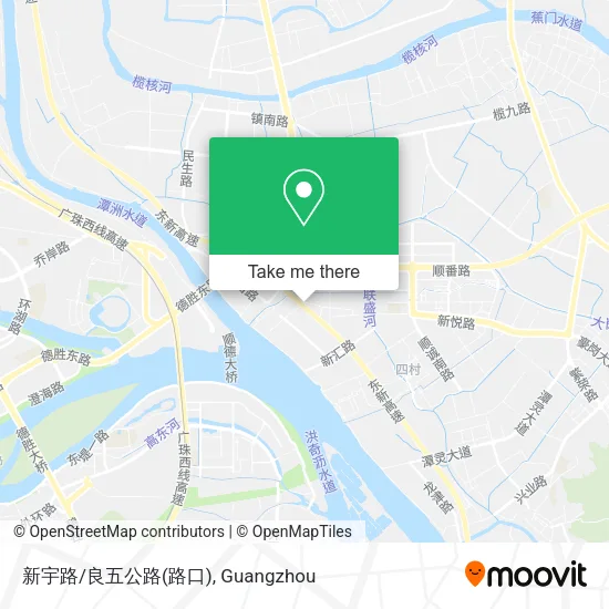 新宇路/良五公路(路口) map