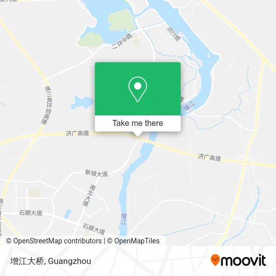 增江大桥 map