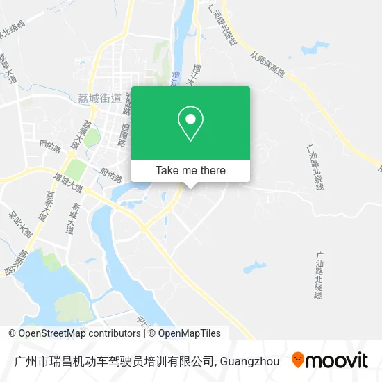 广州市瑞昌机动车驾驶员培训有限公司 map