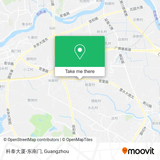 科泰大厦-东南门 map
